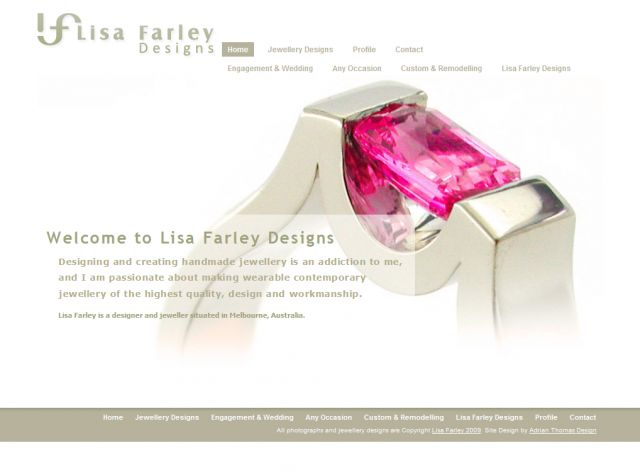 Lisa Farley Designs screenshot
