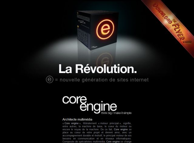 Core engine screenshot