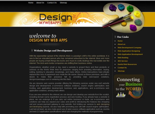 design my webapps screenshot