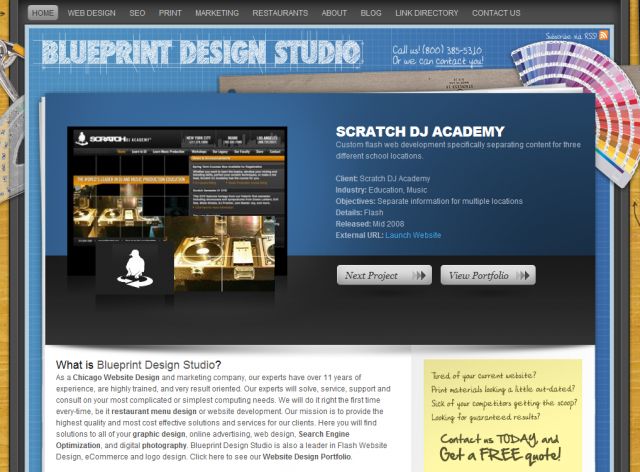 Blueprint Design Studio screenshot