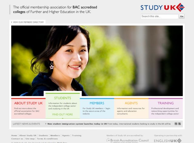 Study UK screenshot