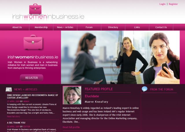 Irish Women in Business screenshot