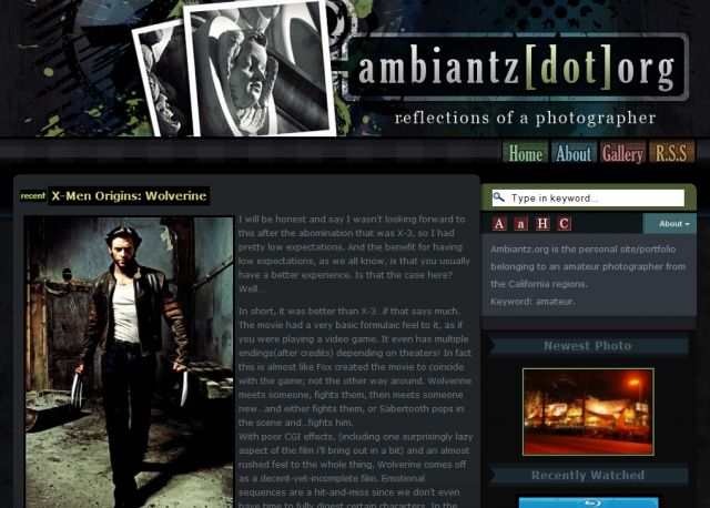 Ambiantz screenshot