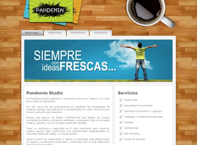 Pandemia Studio screenshot