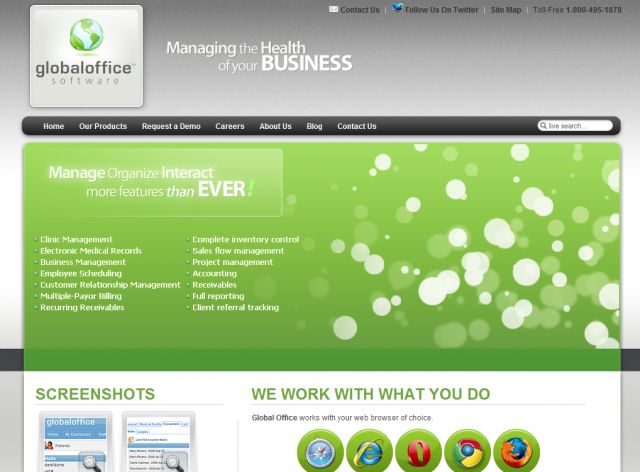 Global Office Software screenshot
