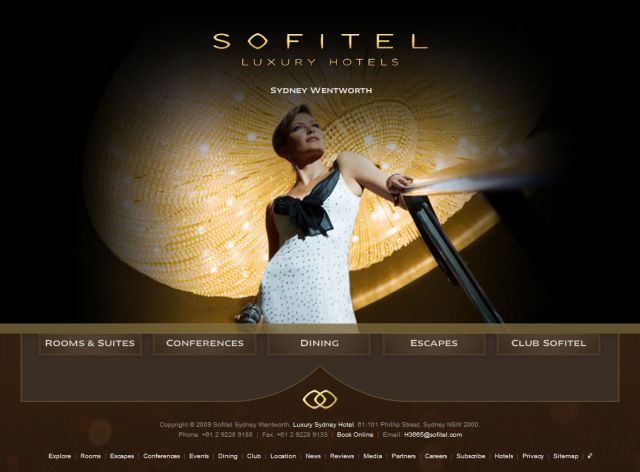 Sofitel Sydney Hotel screenshot