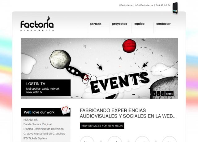 Factoria Crossmedia screenshot