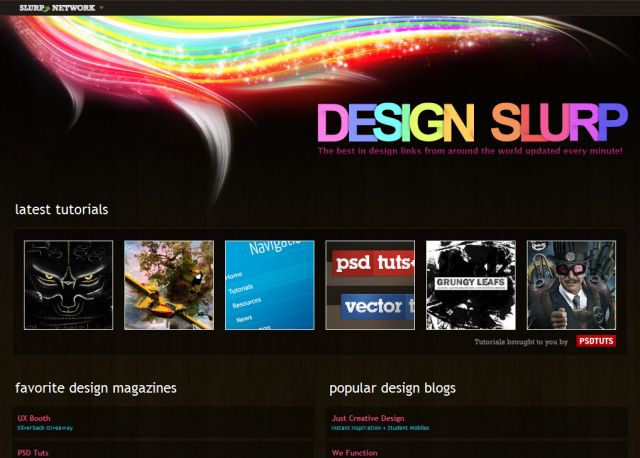 Design Slurp screenshot