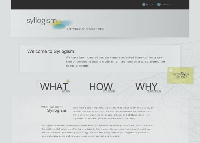syllogism screenshot