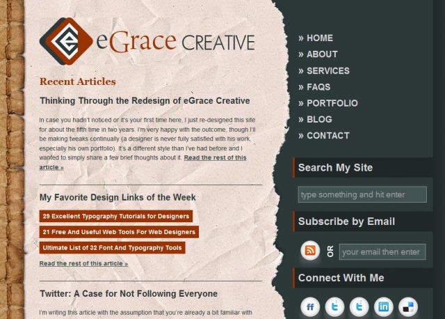 eGrace Creative screenshot