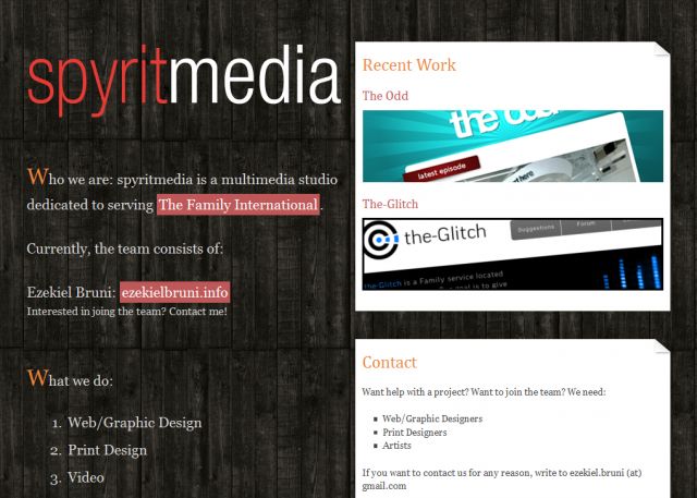 Spyritmedia screenshot