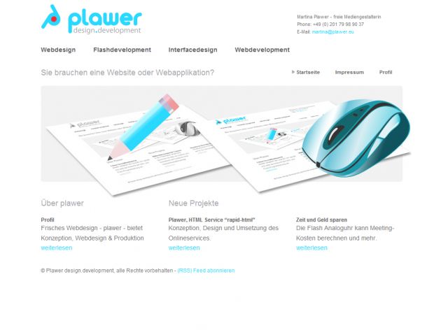 plawer.design.development screenshot