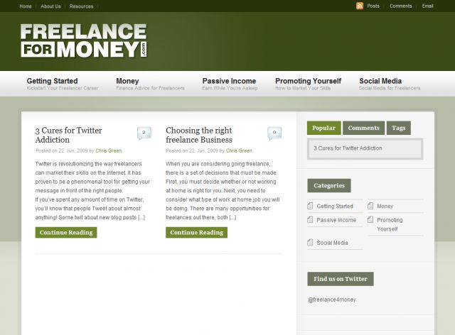 Freelance for Money screenshot