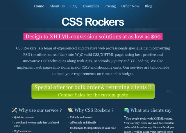 CSS Rockers screenshot