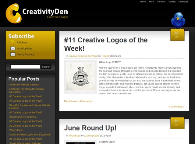 CreativityDen screenshot