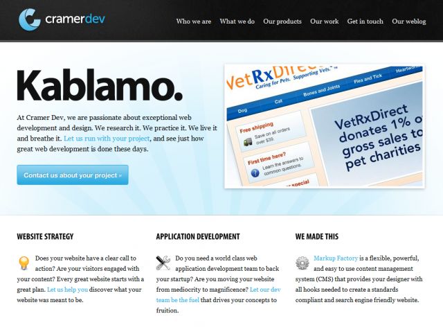 Cramer Development screenshot