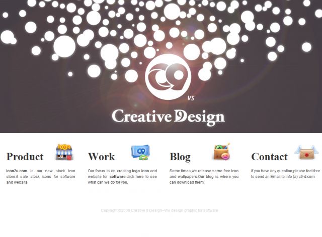 Creative 9 Design screenshot