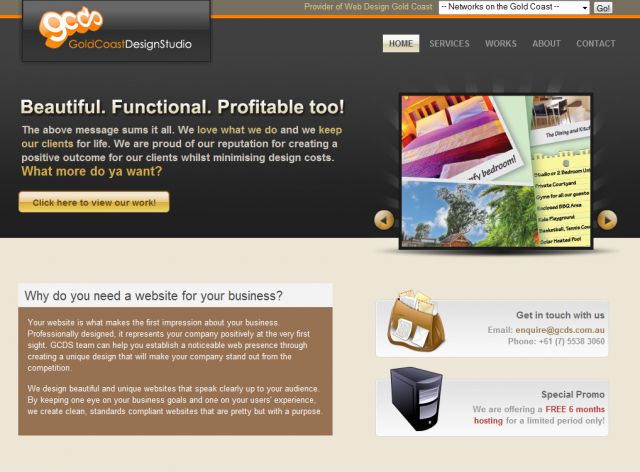 Gold Coast Web Marketing screenshot