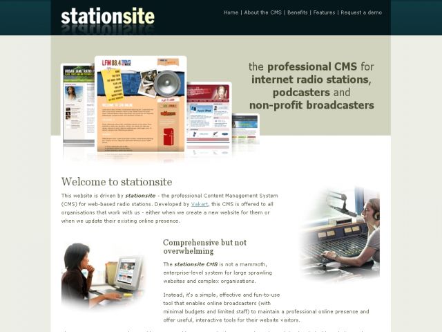 stationsite screenshot