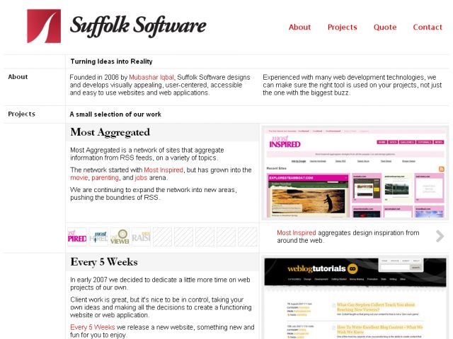 Suffolk Software screenshot