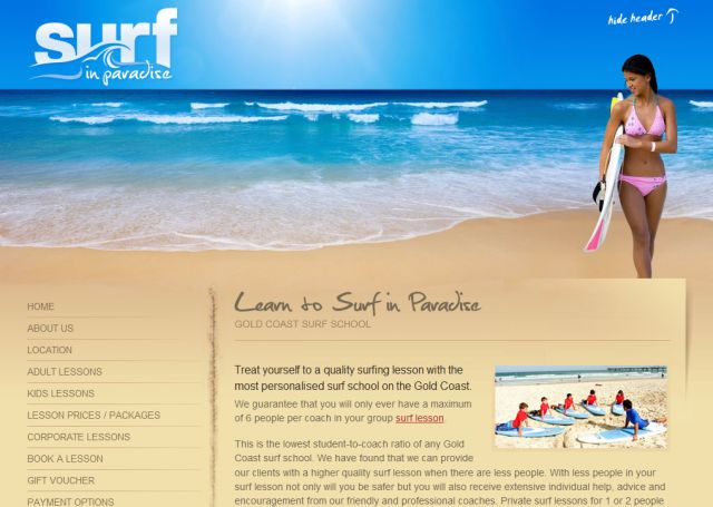 Surf in Paradise screenshot