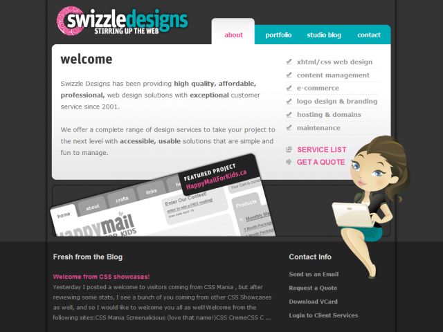 Swizzle Designs screenshot