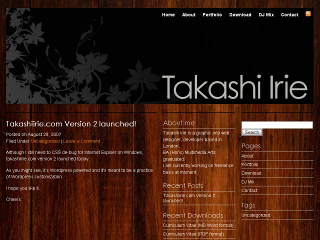 Takashi Irie screenshot