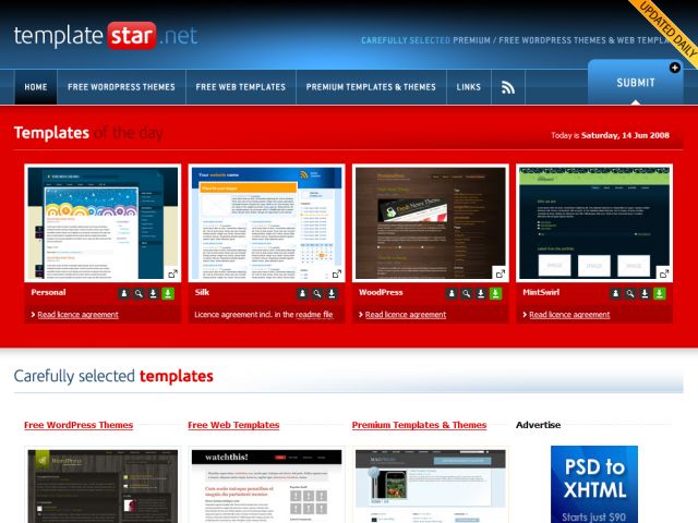 TemplateStar screenshot