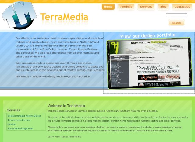 TerraMedia screenshot