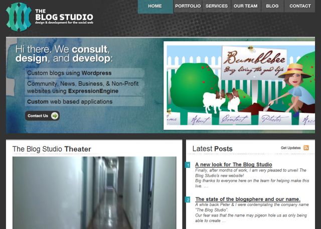 The Blog Studio screenshot