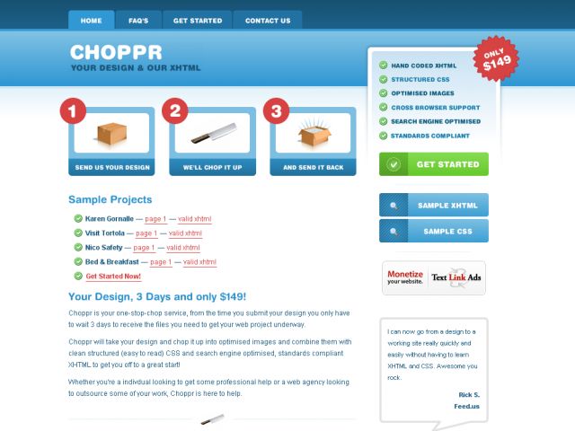 The Choppr screenshot