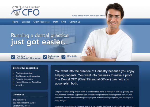 The Dental CFO screenshot