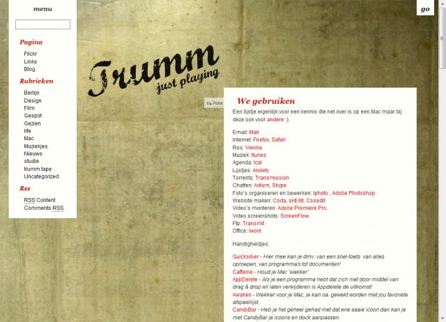 Trumm.nl screenshot