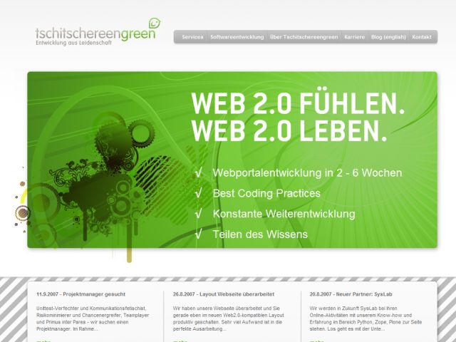 Tschitschereengreen screenshot