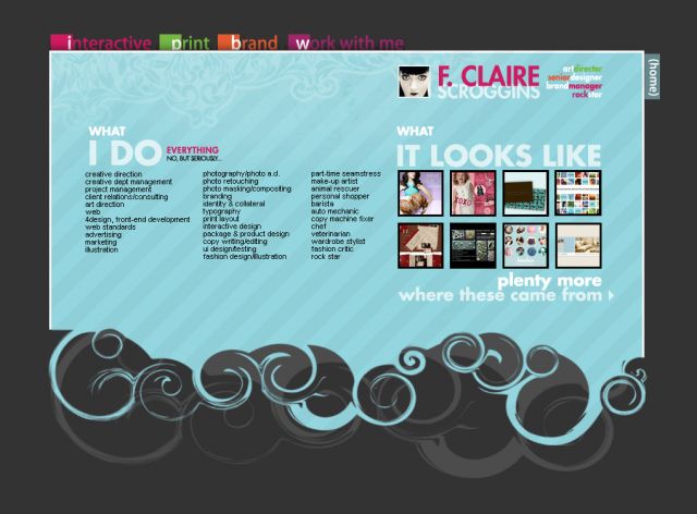 VanityClaire.com screenshot