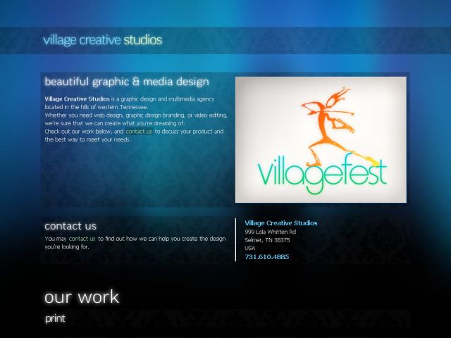 Village Creative Studios screenshot