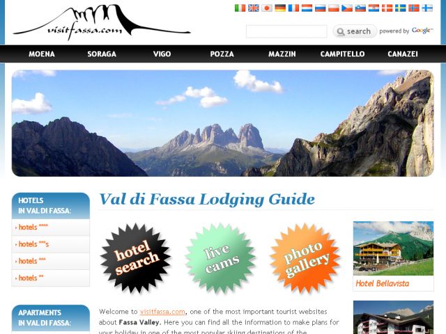 Fassa Lodging Guide screenshot