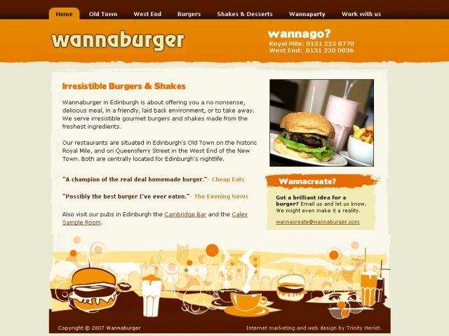 Wannaburger screenshot