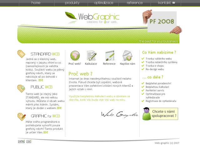Web Graphic screenshot