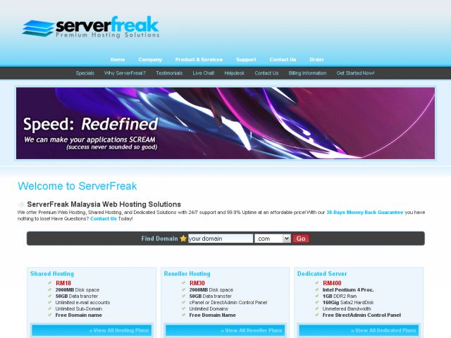 ServerFreak screenshot