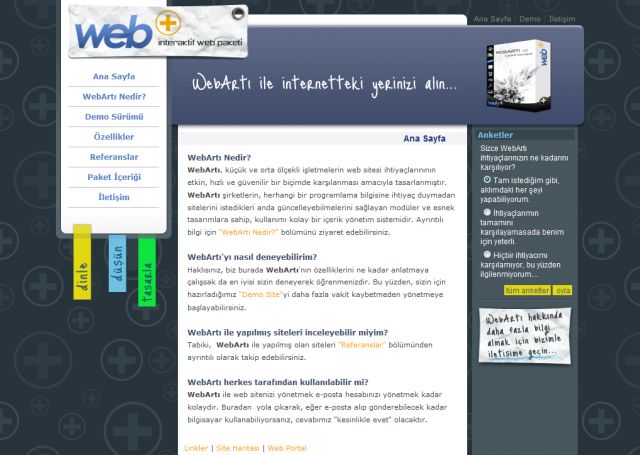 WebArtÄ± screenshot