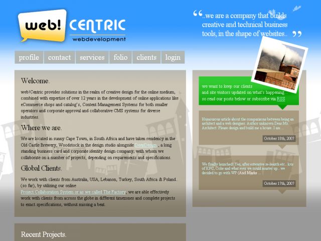 webCentric screenshot