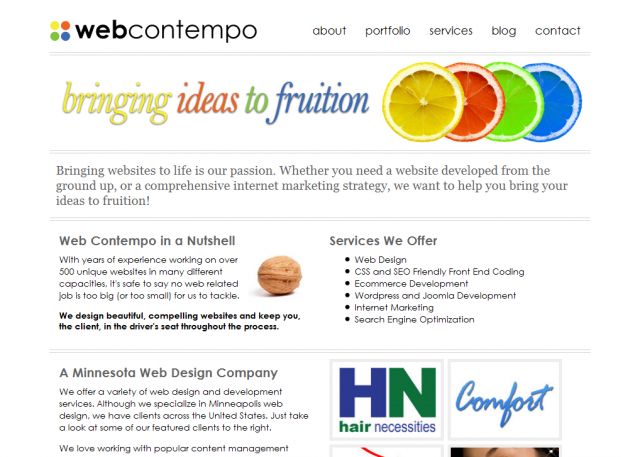 Web Contempo screenshot