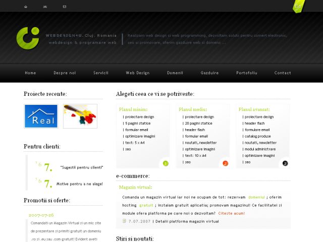 Webdesign4u screenshot
