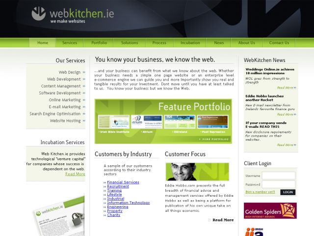 webkitchen screenshot
