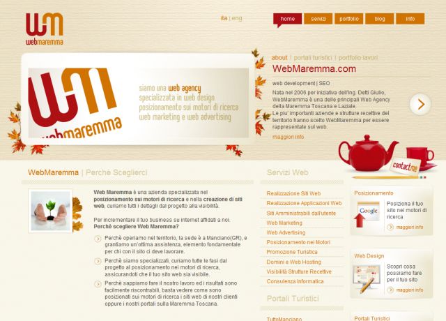 Web Maremma screenshot