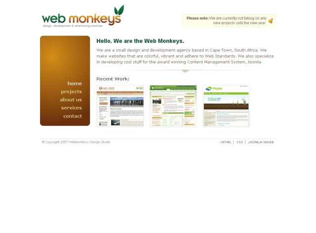 Web Monkeys screenshot