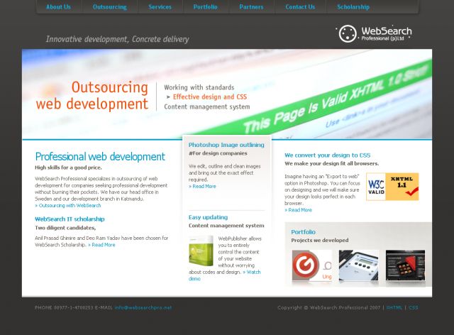 WebSearch Professional screenshot