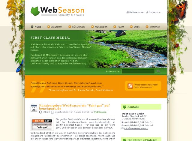WebSeason - Quality Network screenshot