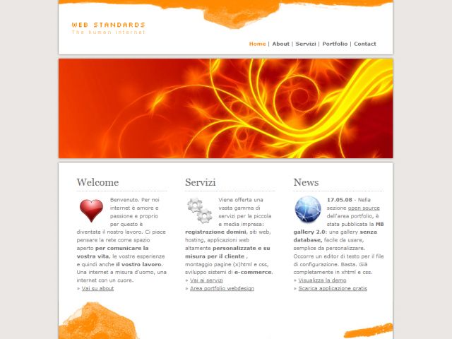 Web Standards screenshot